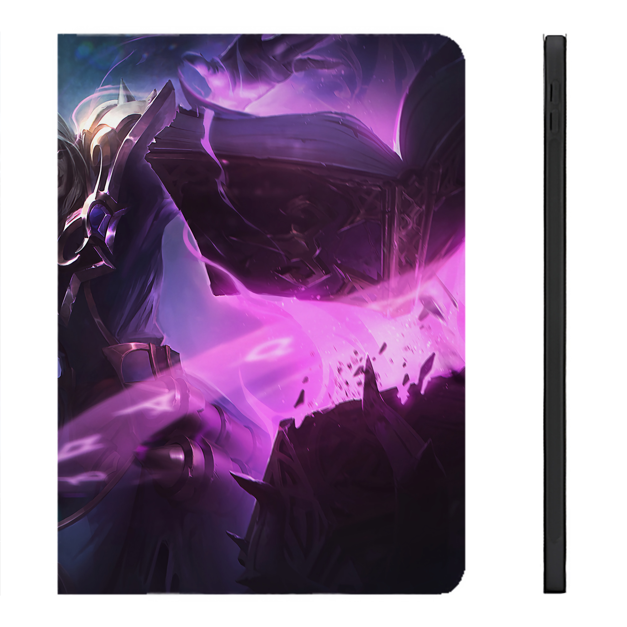 （画像用） リーグ・オブ・レジェンド League of Legends LOL IPadケース ペンホルダー付き ブックスタイルデザイン